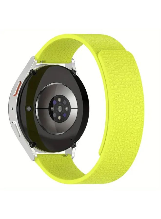 20mm Black Magnetic Silicone Watch Strap Compatible with Galaxy Watch Huawei GT Xiaomi Garmin Amazfit - Image 4